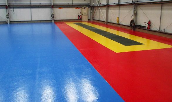 Engineering-Recovery-Equipment-Facility-Resin-Flooring